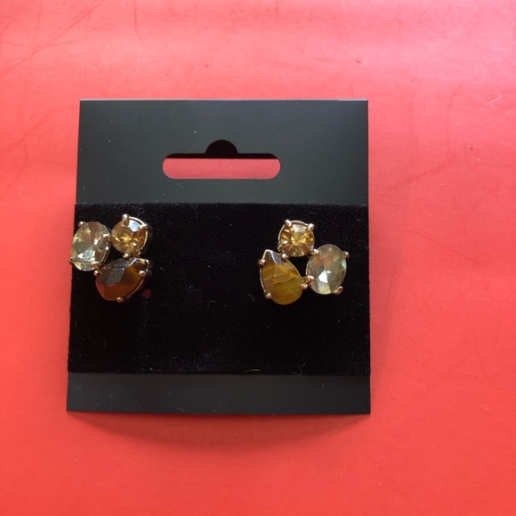 Crystal beads earrings - Picture 3 of 4